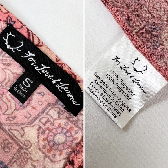 For Love and Lemons Geneva Blouse S - Picture 8 of 8